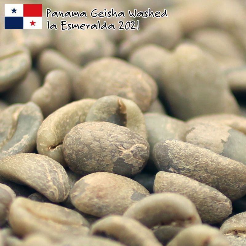 コーヒー生豆【１ｋｇ】エスメラルダ農園ゲイシャ種／パナマ